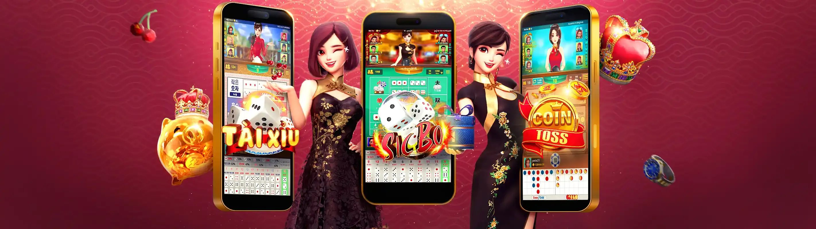 Giao diện ứng dụng 18win trên điện thoại di động và máy tính bảng
